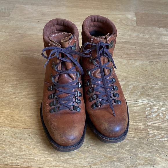 Brown Leather Boots from Japan - Picture 1 of 7